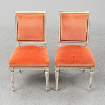 STOLAR, 16 st, Gustaviansk stil, 1900-talets andra hälft.