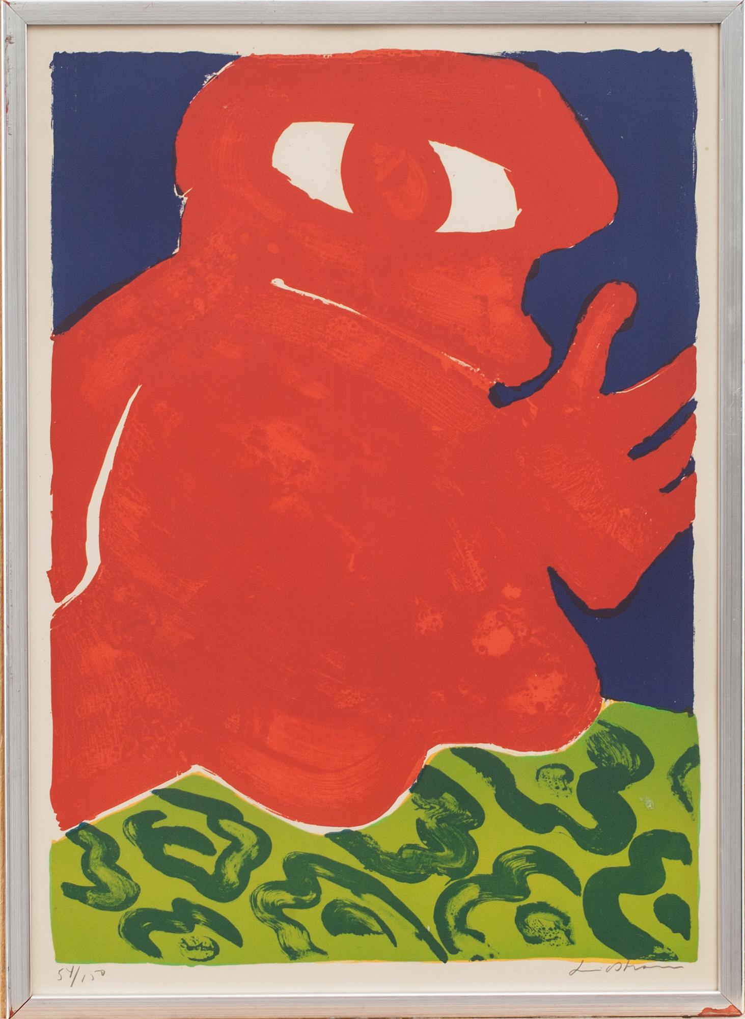 BENGT LINDSTRÖM, färglitografi, signerad och numrerad 54/150.