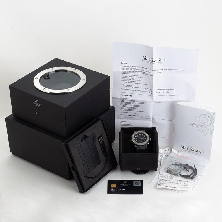 Hublot, Big Bang Ice, chronograph, wristwatch, 44 mm.