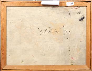 JOHN LEWIN, olja på duk, signerad och daterad 1957.