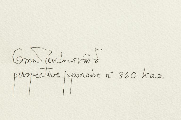Oscar Reutersvärd,  "Perspective japonaise no 360 kaz".