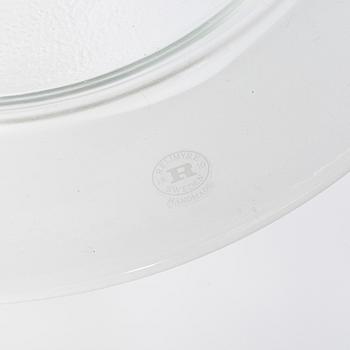 Reijmyre Glasbruk, mattallrikar 7 st, samt karaff, för Operakällaren.