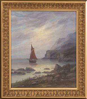 MAX SCHRÖDER-GREIFSWALD, olja på duk, signerad och daterad 1921.