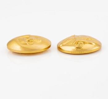 Kauko Räsänen, commemorative medal, 18K gold, Sporrong, 1972, numbered 062/300, total weight 447 g.