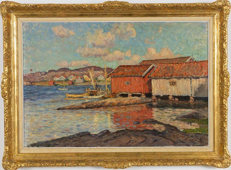 Anton Genberg, Boathouses, the west coast.
