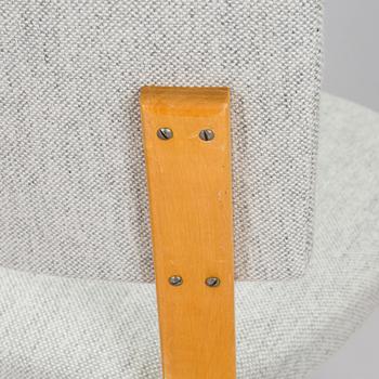 Alvar Aalto, stolar, 6 st, modell 63, O.Y. Huonekalu- ja Rakennustyötehdas A.B. 1900-talets mitt.