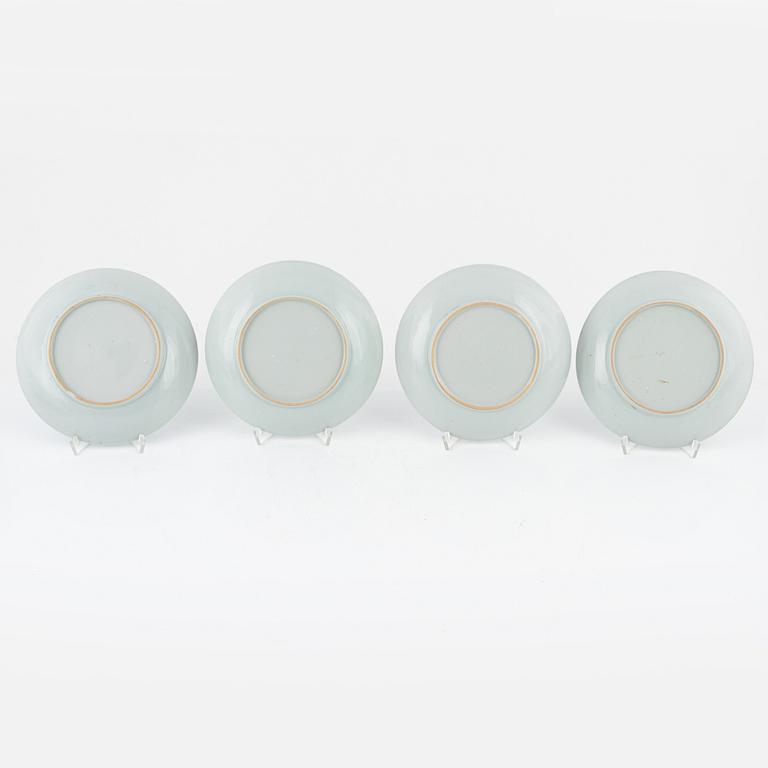 Company porcelain, 7 pieces, China, 18th century.