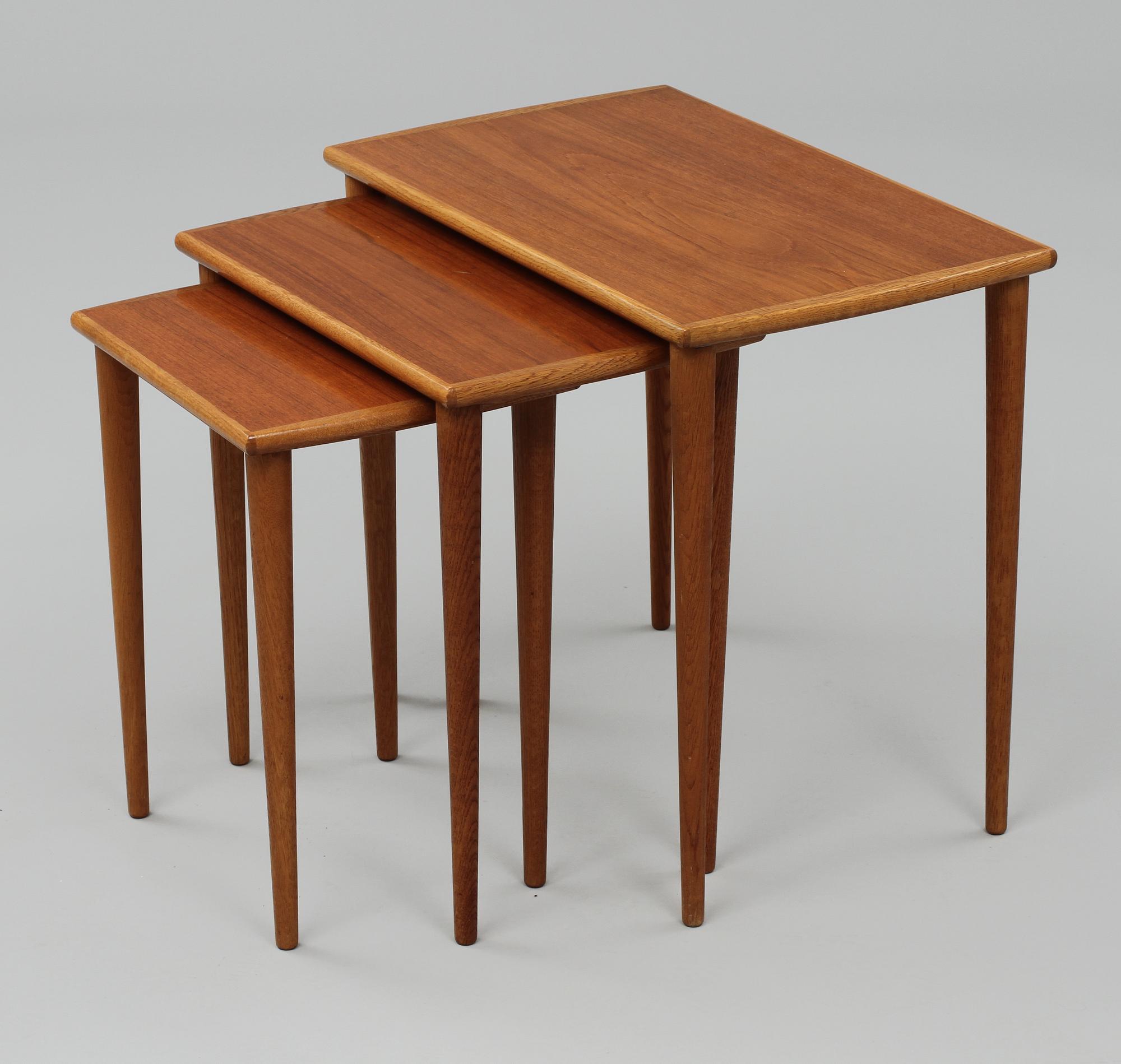 SATSBORD, Sverige, 1950-tal.