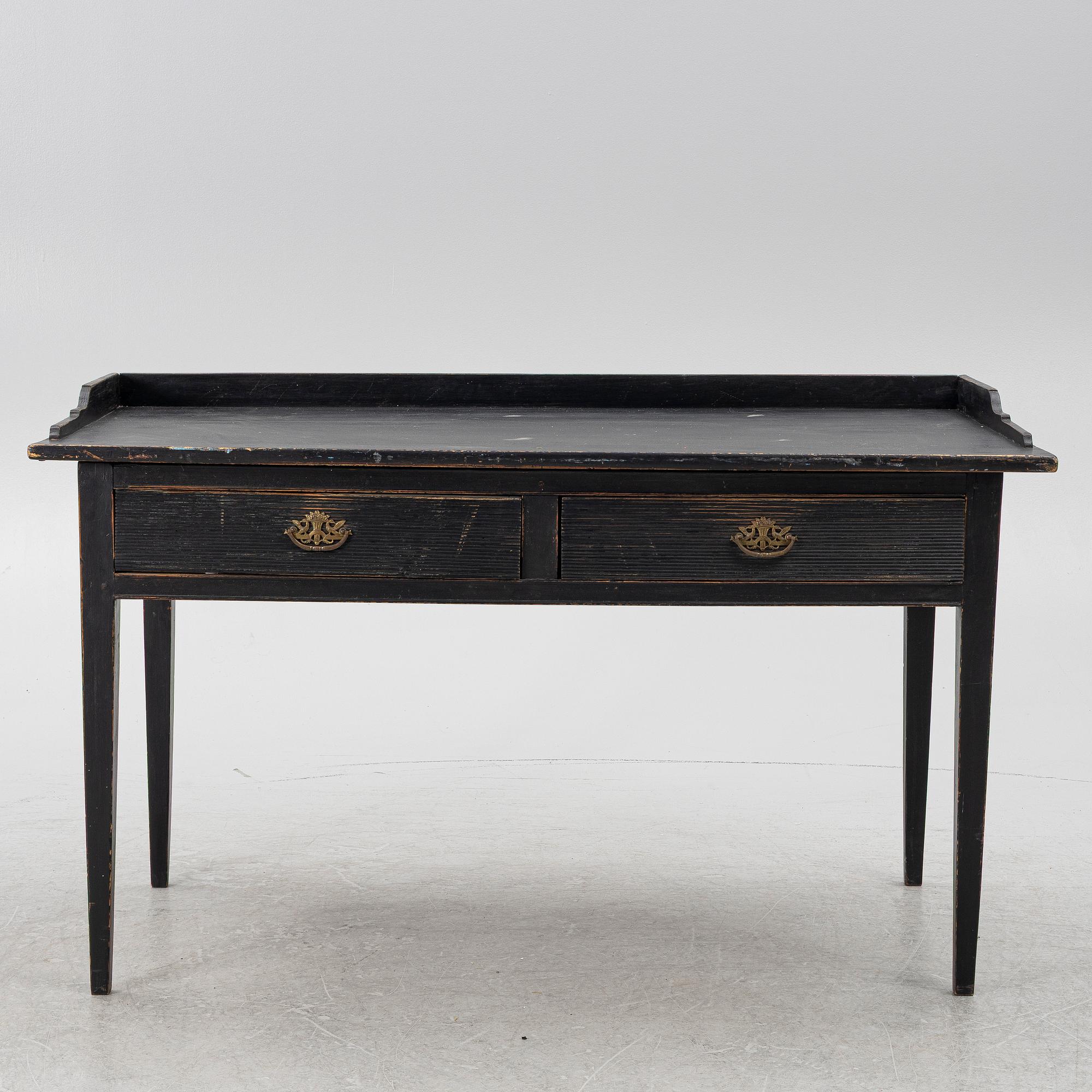 Skrivbord, 1800-talets hälft.