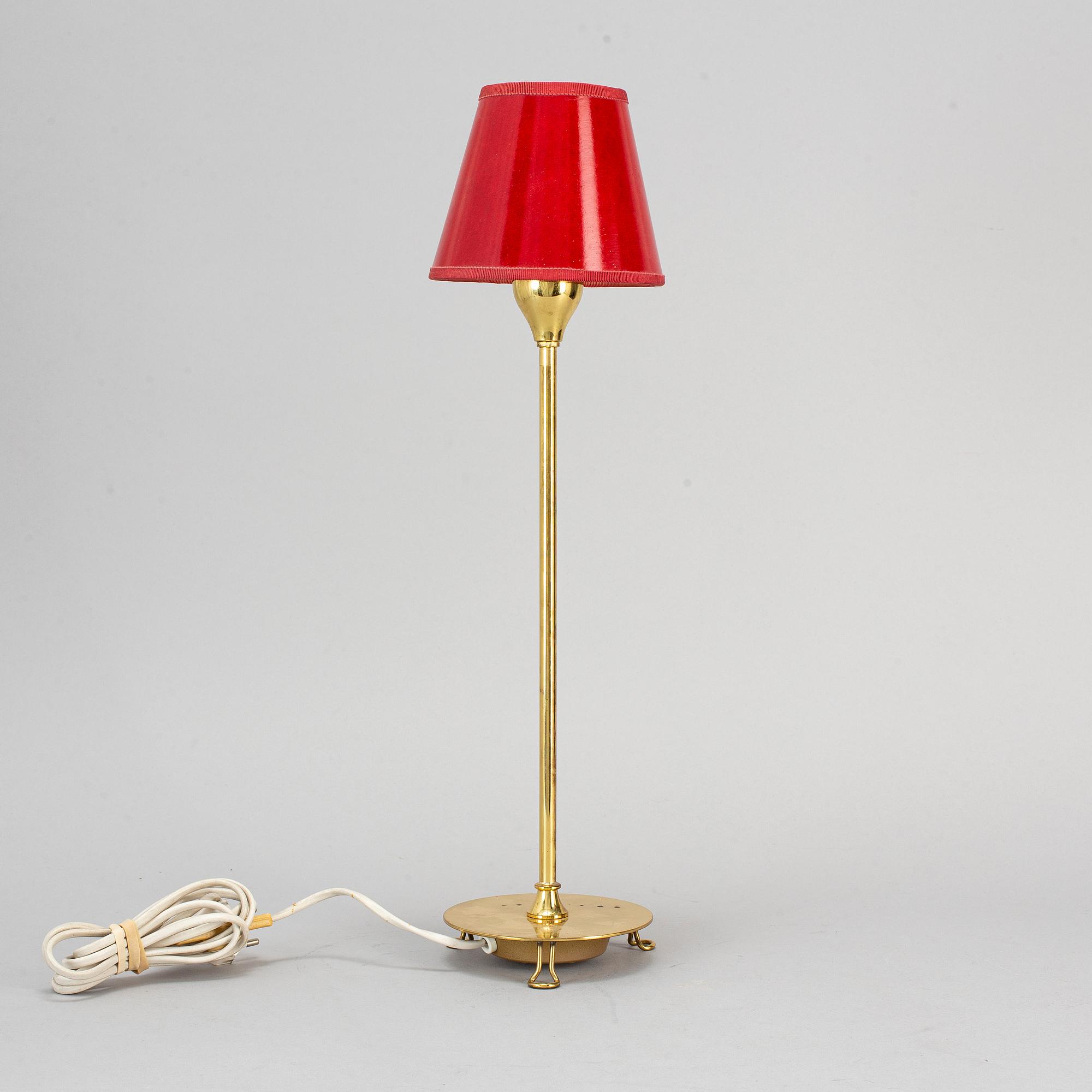 JOSEF FRANK, a brass table lamp, modell 2552, for Svenskt Tenn, Sweden.