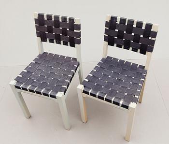 STOLAR, 1 par, Alvar Aalto, Artek, Finland.