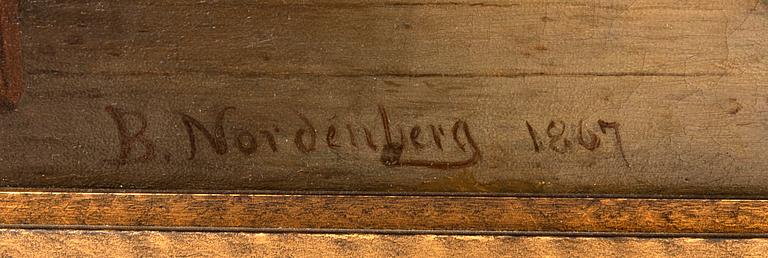 Bengt Nordenberg, Interiör med familj.