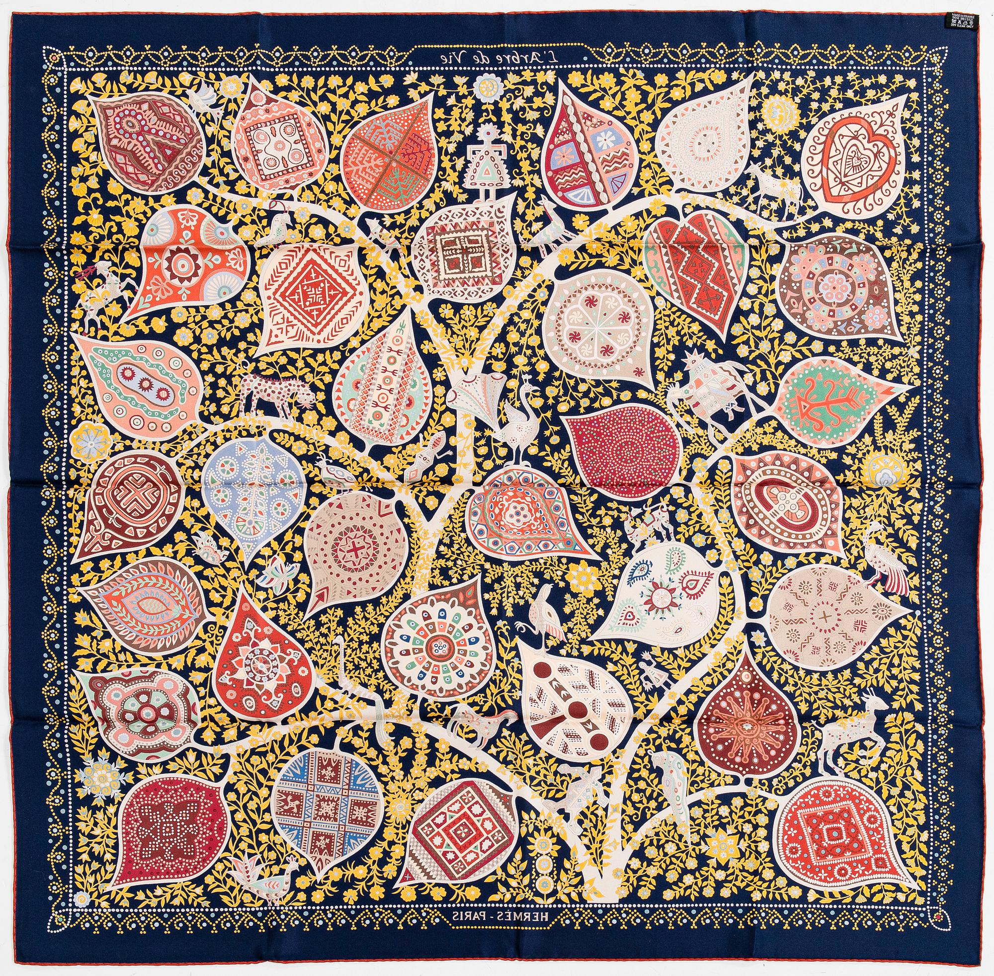 Hermès, huivi "L'Arbre de vie".