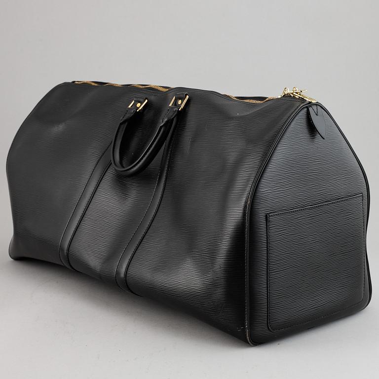 Louis Vuitton, Weekendbag 'Keepall Epi 55'.