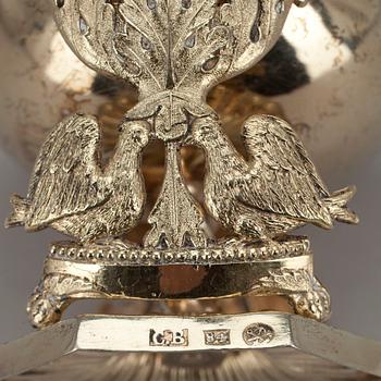 SALTKAR, silver, empire, S:t Petersburg Ryssland 1800-talets början. Vikt 93 g.