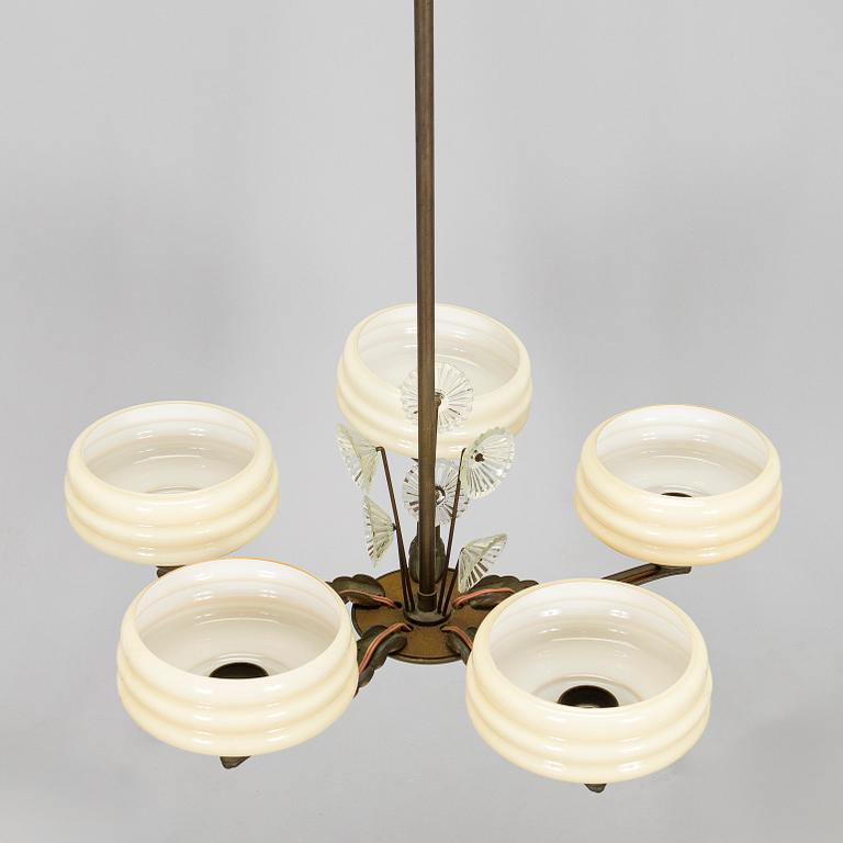 Lisa Johansson-Pape, A 1940's model 210 chandelier for Stockmann Orno.