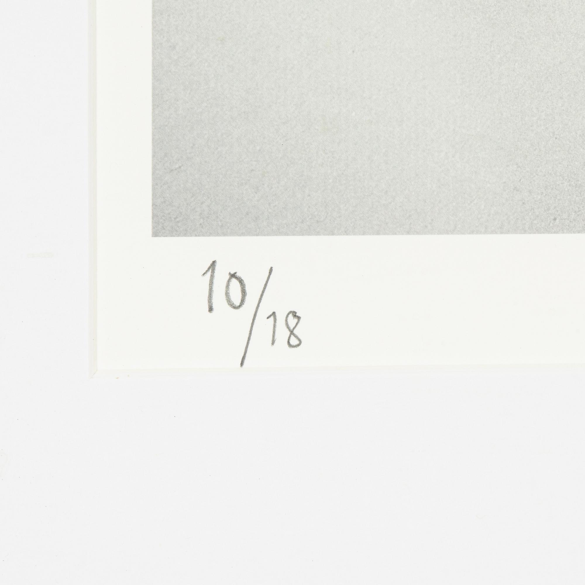 Bingo Rimér, pigment print, signerat 10/18.