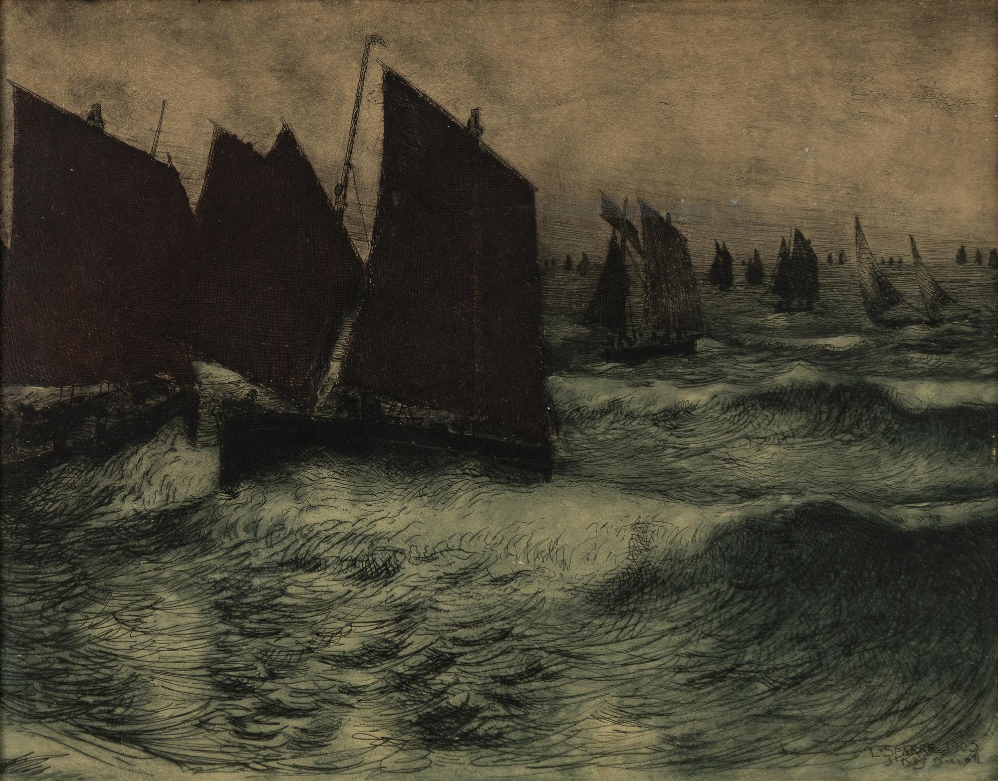 Louis Sparre, "S:t Ives, Cornwall".