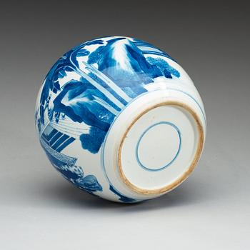 KRUKA, porslin. Qing dynastin, Kangxi (1662-1722).