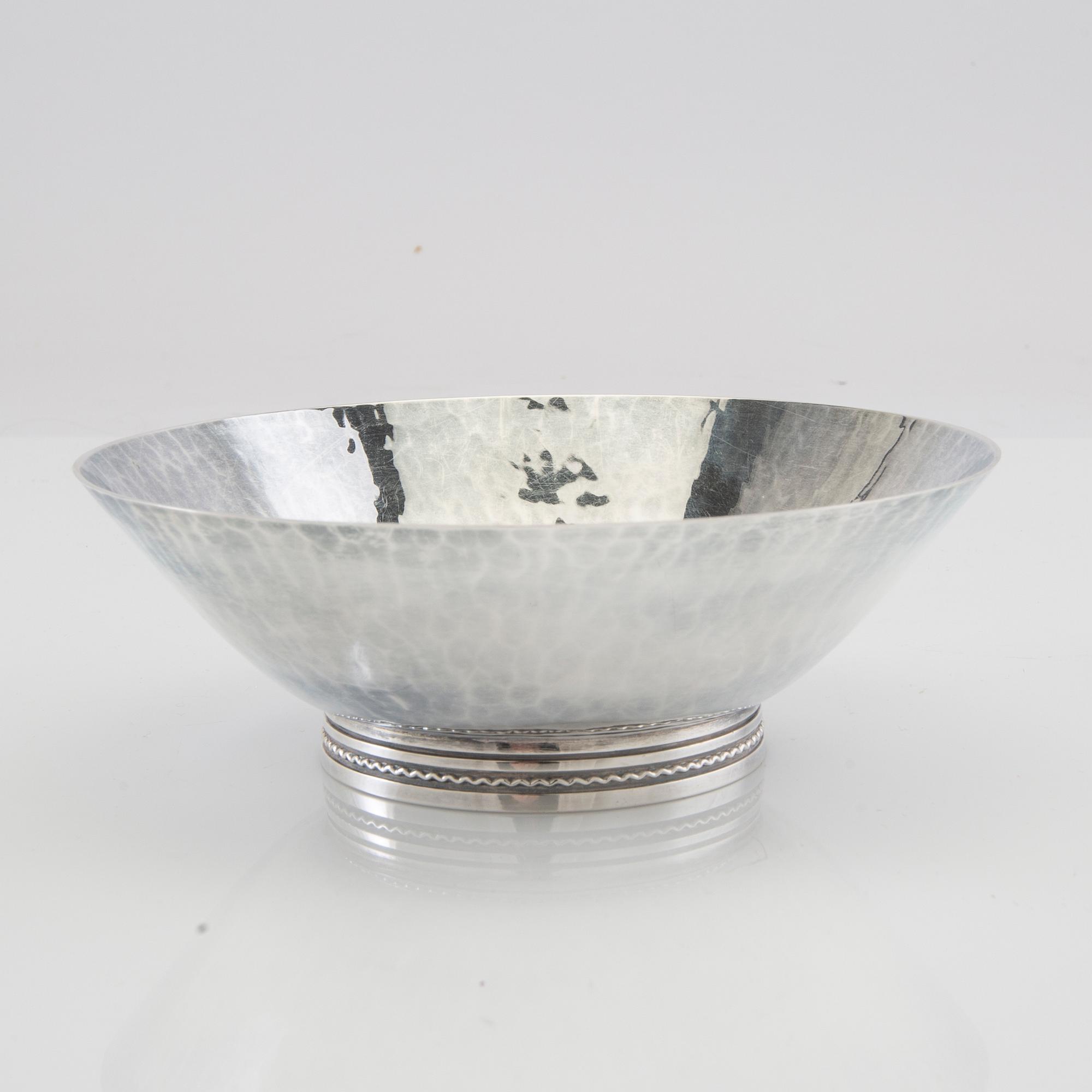 Eric Löfman, bowl silver MGAB Uppsala 1971.