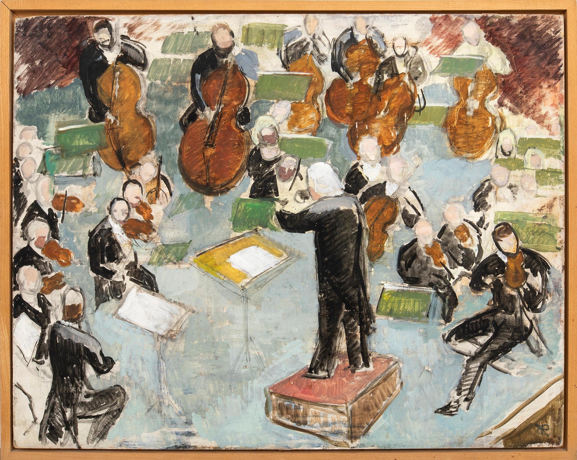 Ingrid Rudbeck-Zuhr, "The Orchestra".