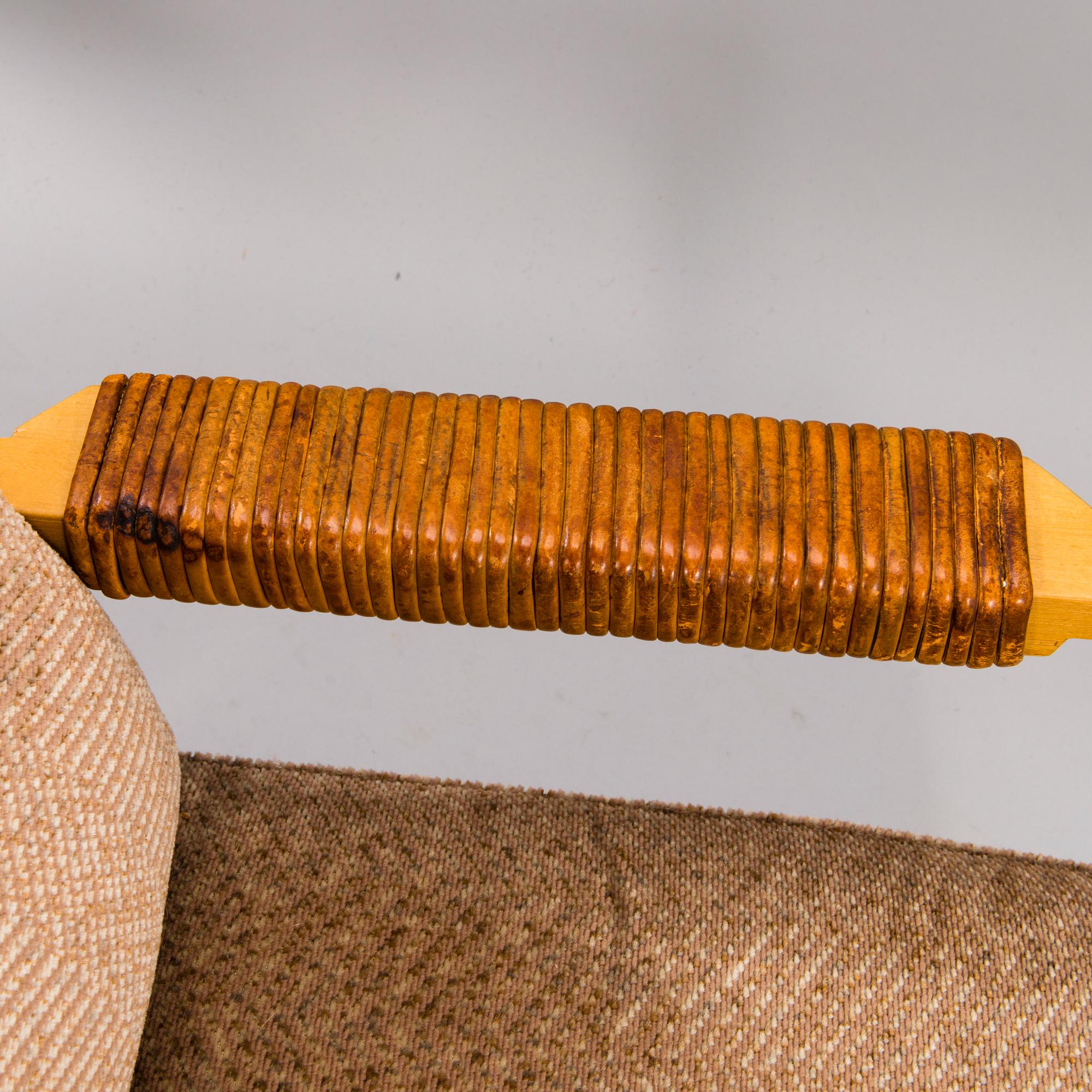 ALVAR AALTO, a pair 1950's armchairs, modell 48 O.Y. Huonekalu- ja Rakennustyötehdas A.B.