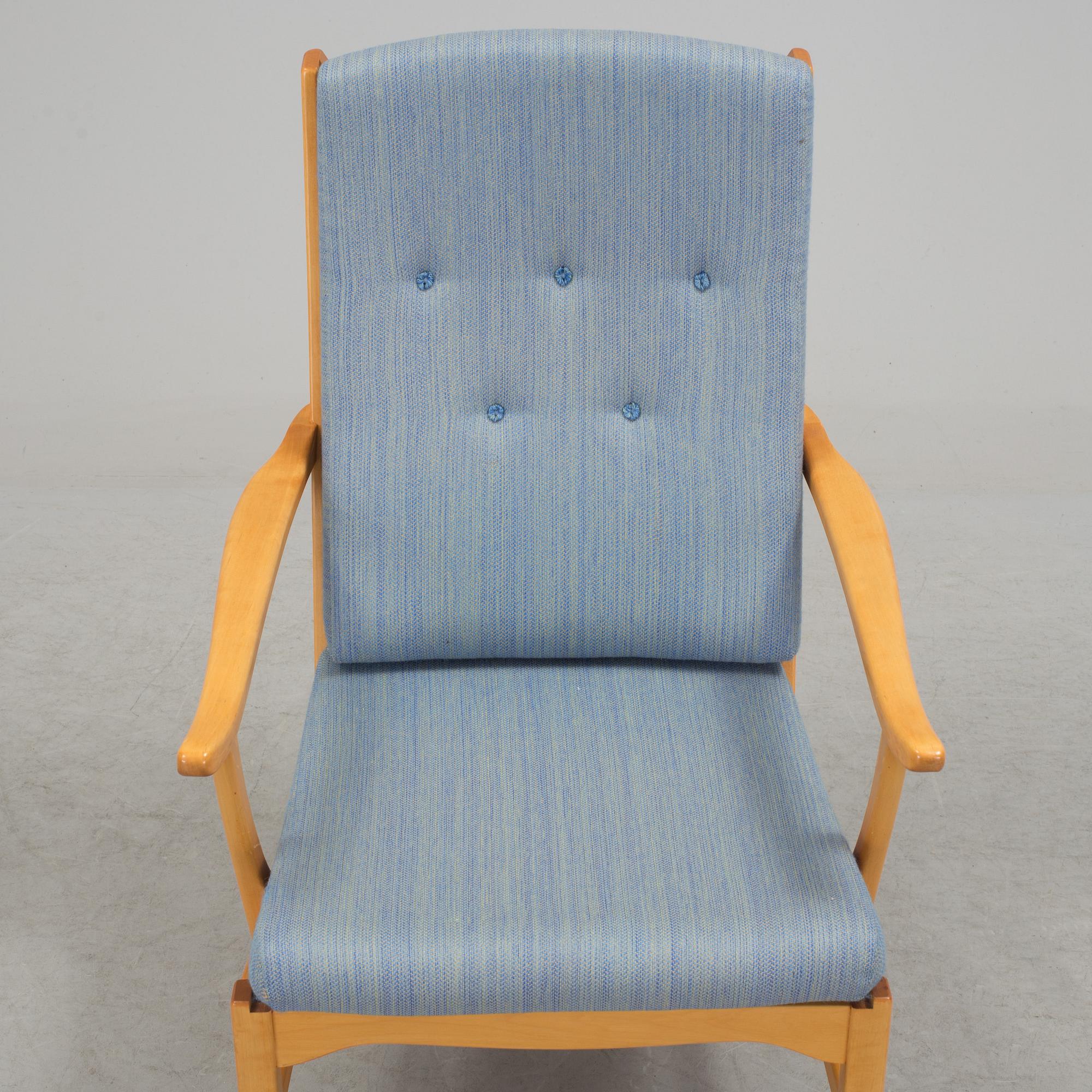 CARL MALMSTEN, an armchair "Ulfåsa", AB OH Sjögren, Tranås, 20th century.