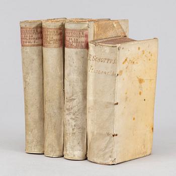 Romersk historia, proveniens bl. a. Warner Groen (1770-1834) (4 vol).