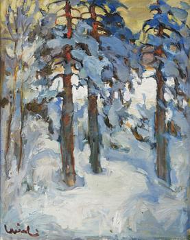 Olavi Laine, Winter landscape.