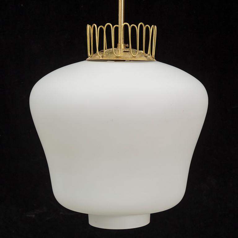 a Swedish Modern ceiling lamp from the 1940's.