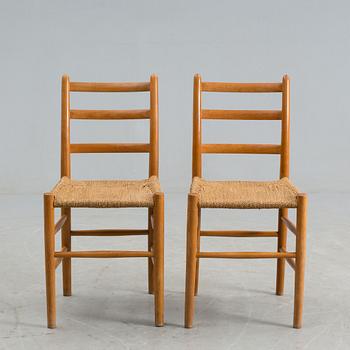 STOLAR, 2 st. "1.st. chair for Novo" Arne Jacobsen.