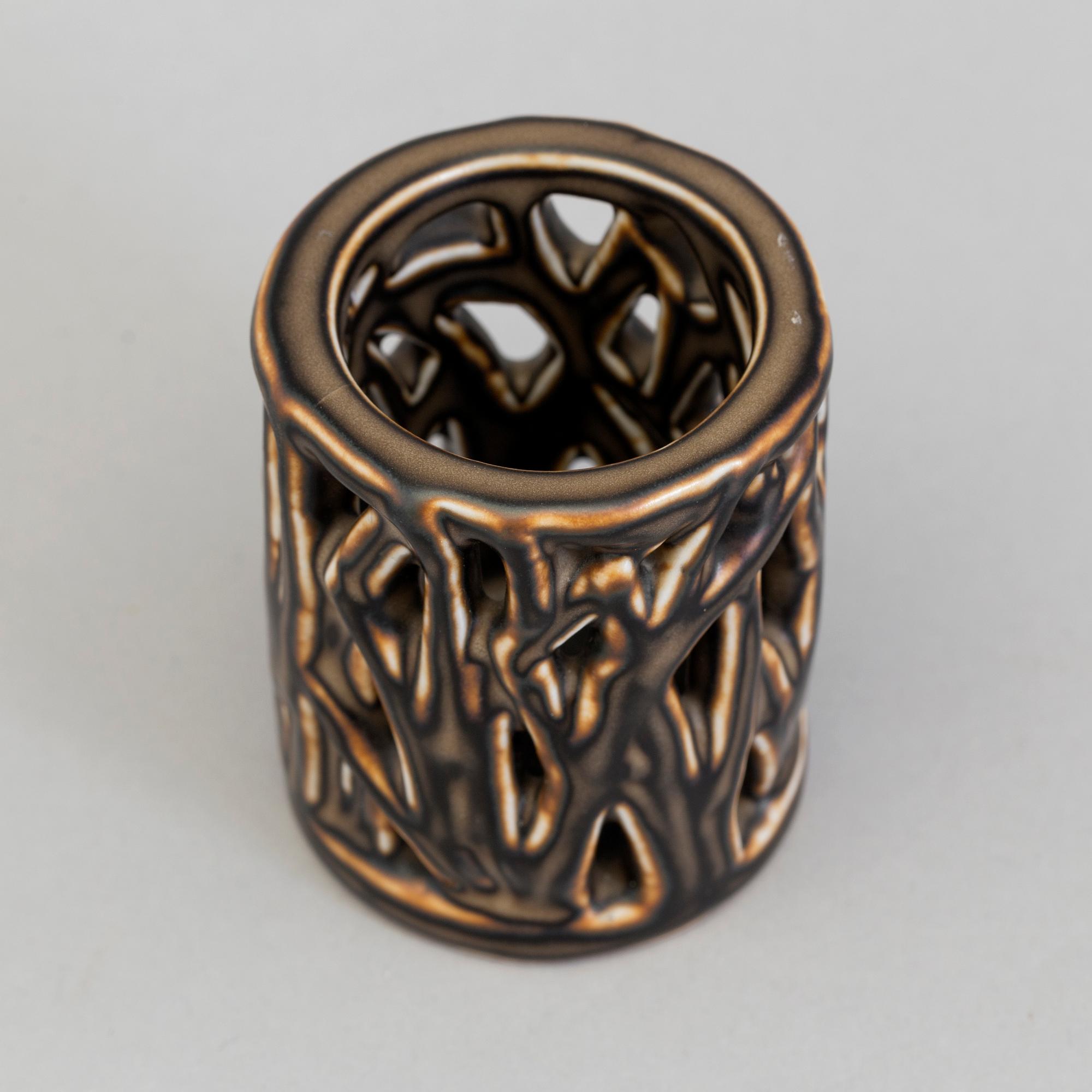AXEL SALTO, a stoneware vase from Royal Copenhagen, Denmark, 1950's/60's.