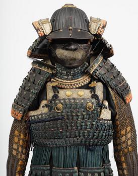 A Japanese Do-Maru Suit of Armor, Edo Period.