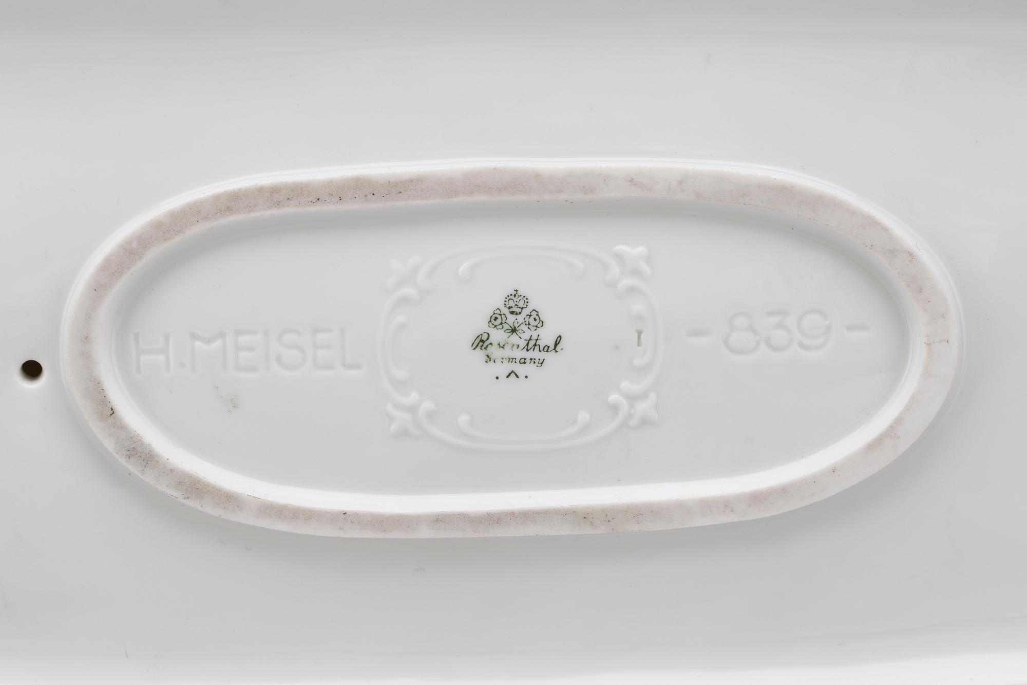 FIGURIN, porslin, H Meisel, Rosenthal, 1900-talets början.