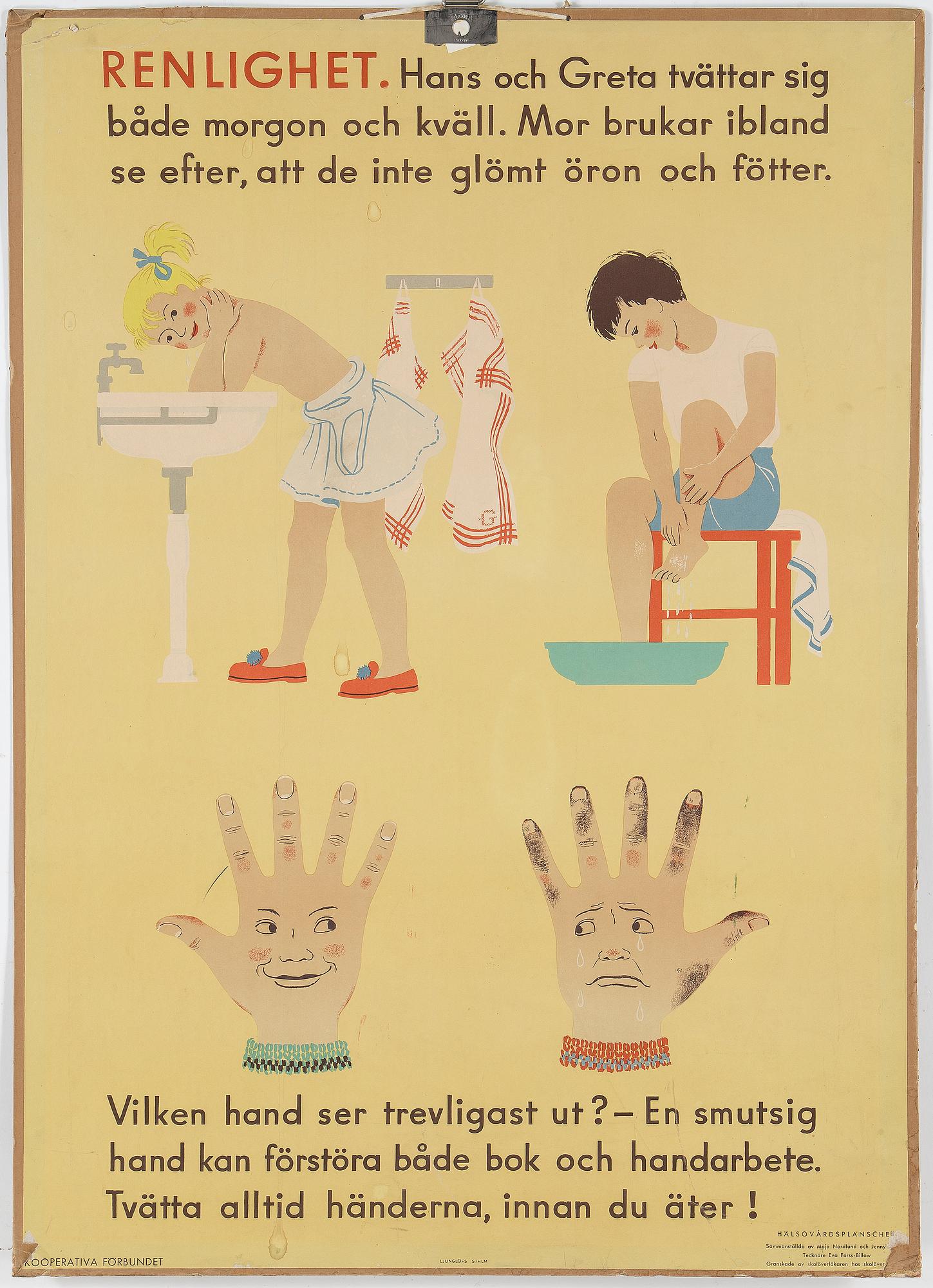 SKOLPLANSCHER, 3 st, 1900-talets mitt.