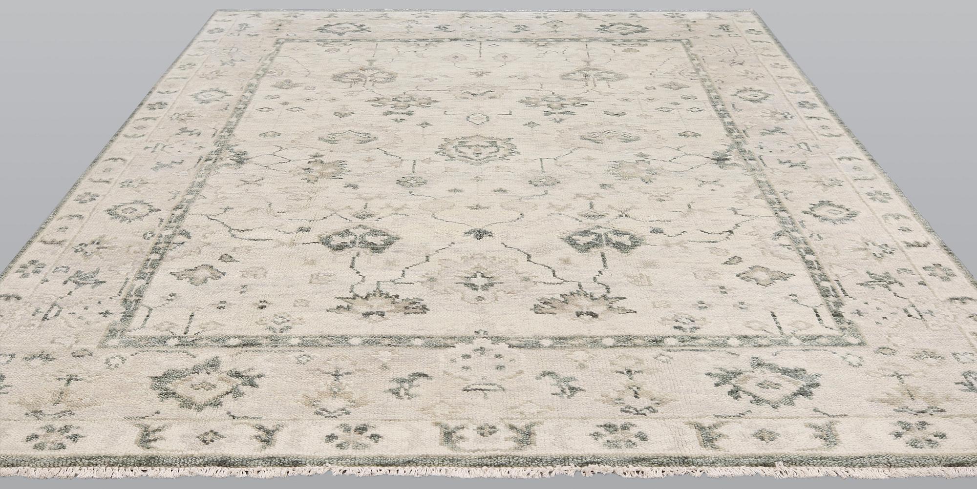 An oriental carpet,  ca 304 x 248 cm.