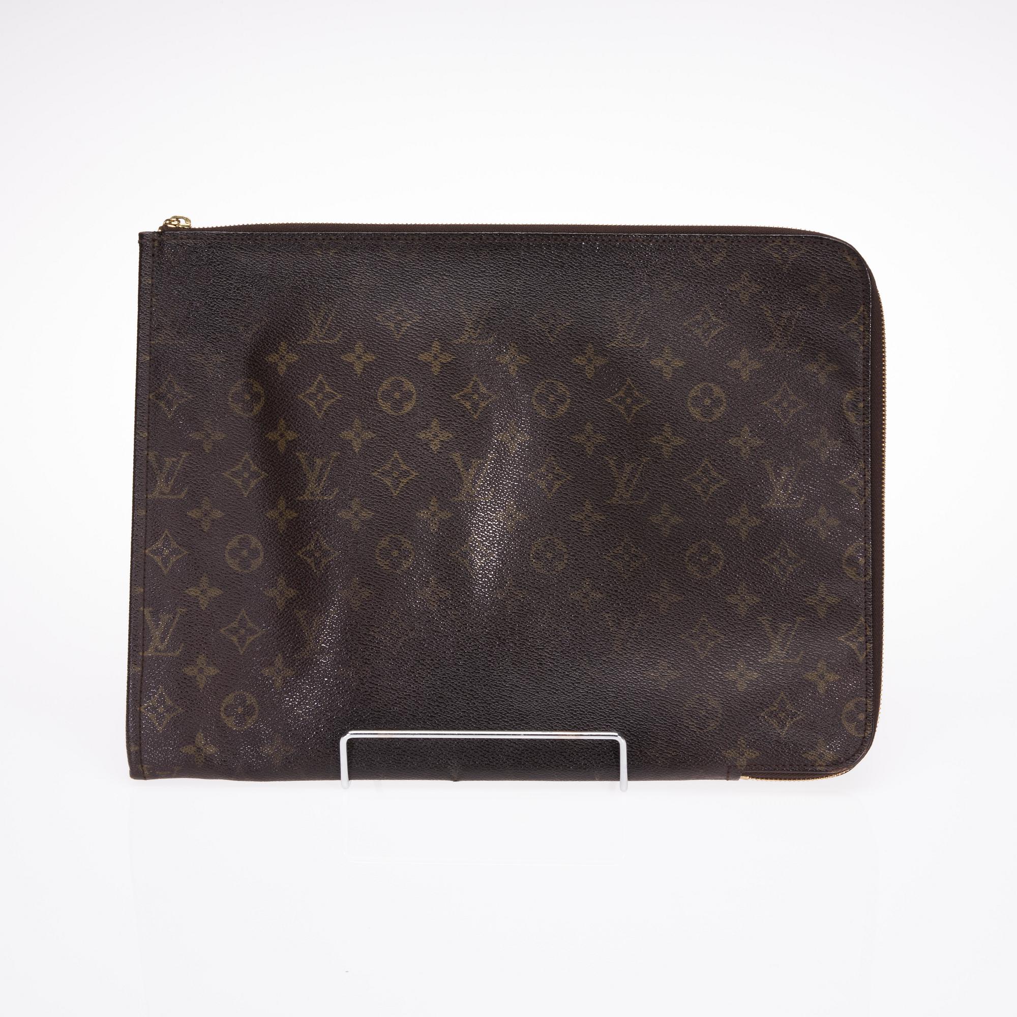 ATTACHÉVÄSKA, "Poche Documents", Louis Vuitton.