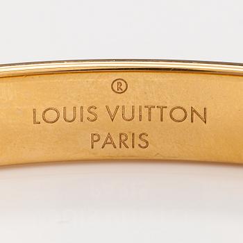 Louis Vuitton, "Nanogram cuff" bracelet. Marked Louis Vuitton Paris, Italy.