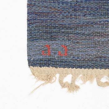 Judith Johansson, matta,  "Lyktor", rölakan, ca 204 x 140 cm, signed JJ.