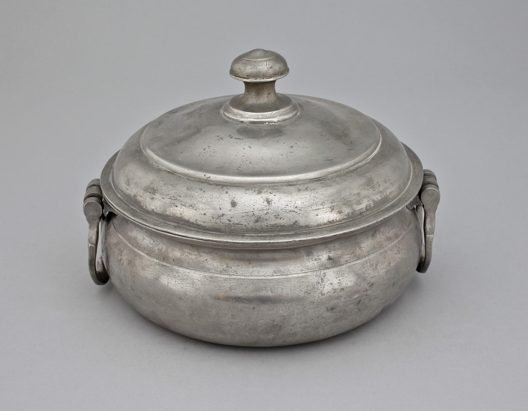 GRÖTSKÅL, tenn, 1800-tal.