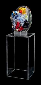 JAN NALIWAJKO, skulptur, perspex/akryl, signerad.