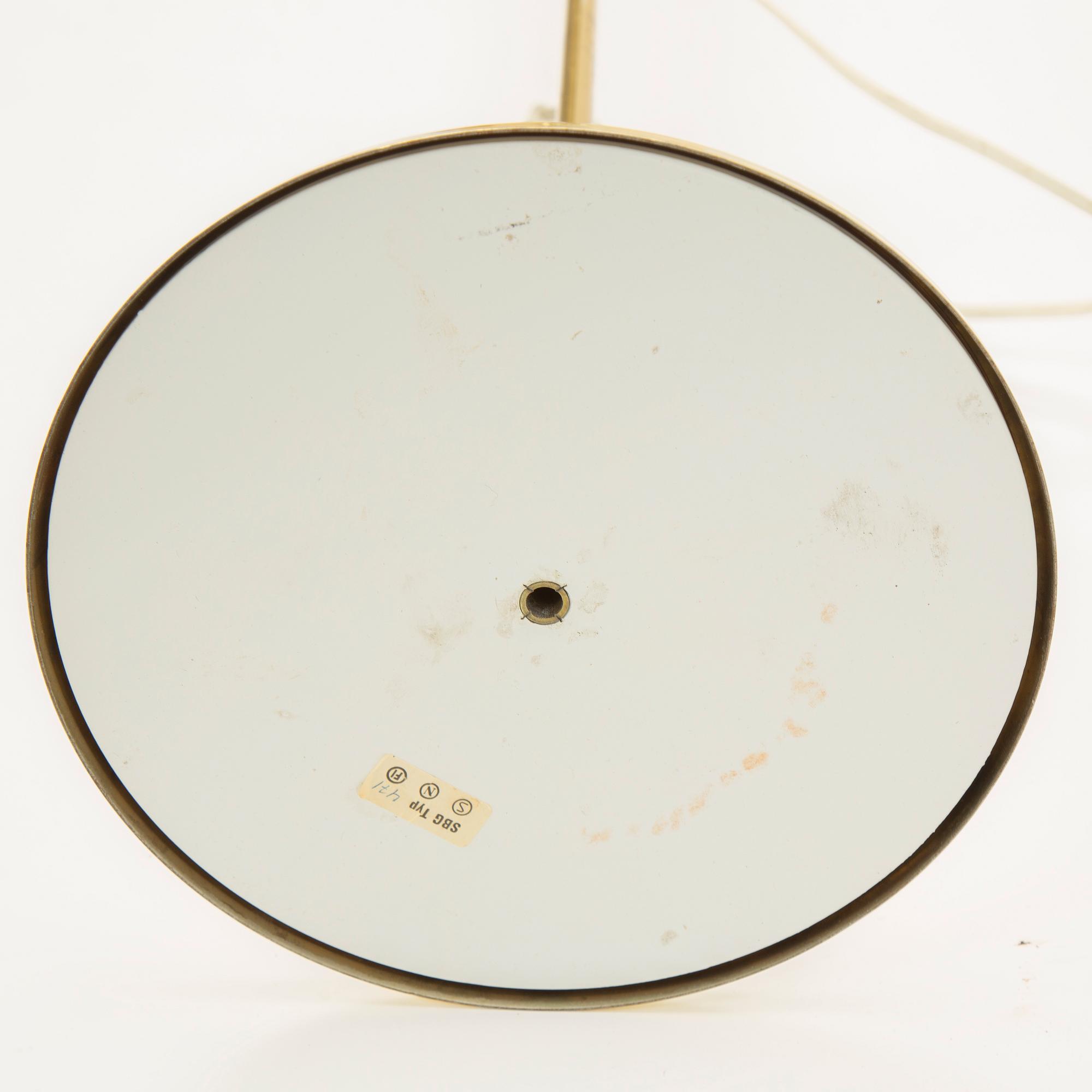 Golvlampa, 1900-talets andra hälft.