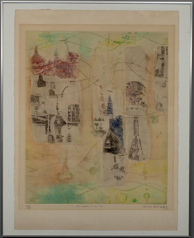 SHOICHI HASEGAWA, etsning, numr. 77/99, sign.