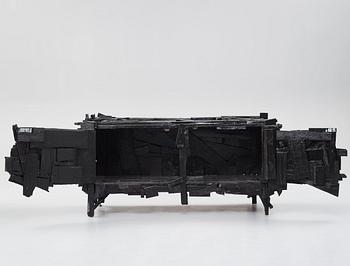 Finn Ahlgren, a unique "Trash sideboard", Studio Finn Ahlgren, Sweden 2016.