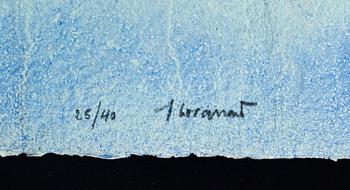JAMES COIGNARD, carborundumetsning, signerad och numrerad 25/40.