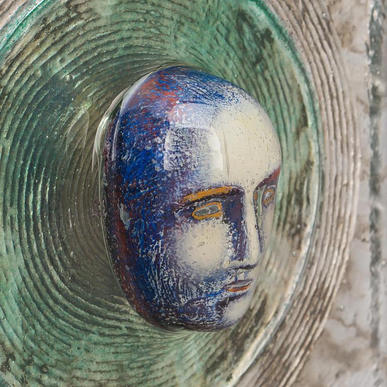 BERTIL VALLIEN, skulptur, glas, Kosta Boda, signerad.