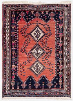 Rug, Afshar, approx. 210 x 155 cm.