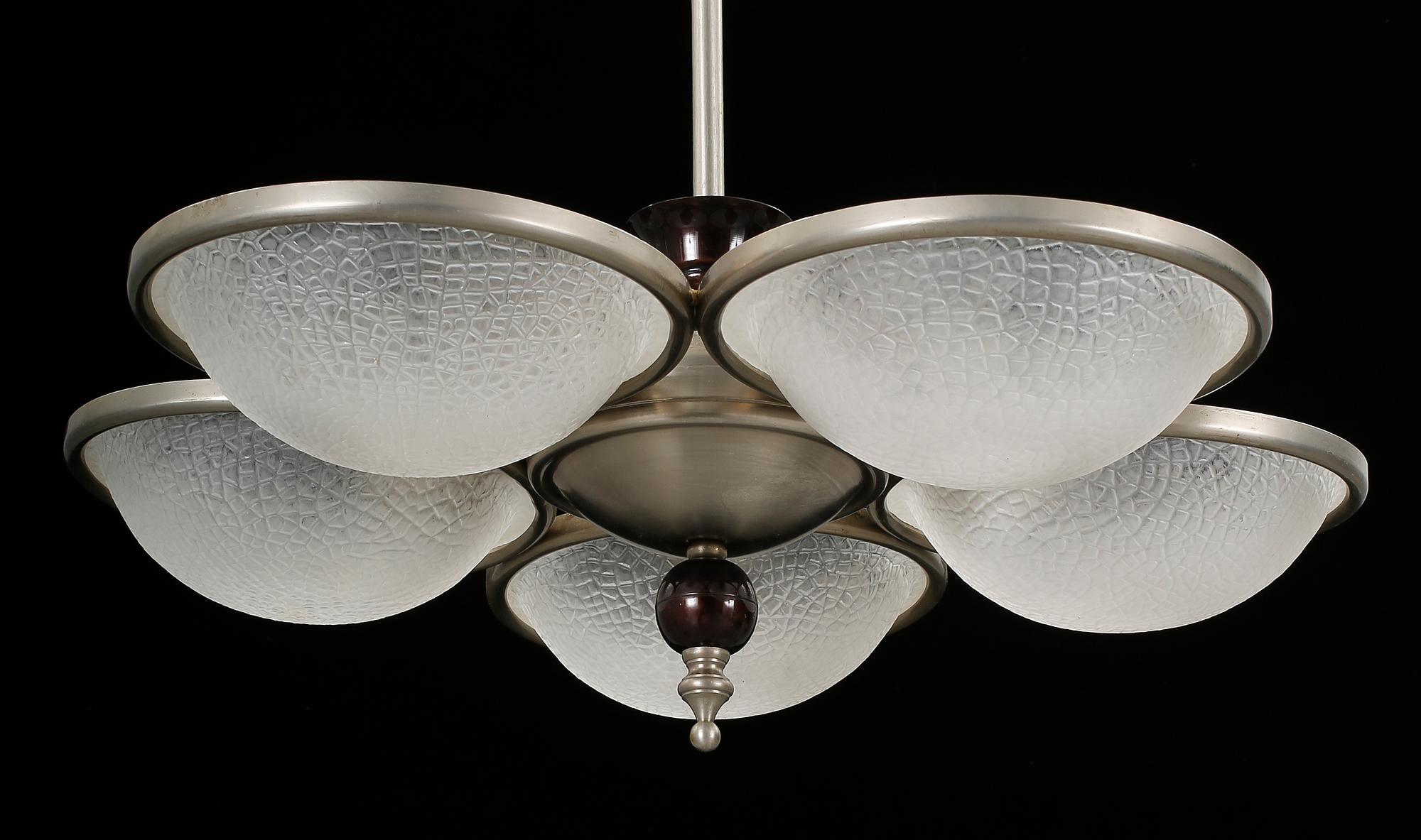 TAKLAMPA, art deco, 1900-talets första hälft.