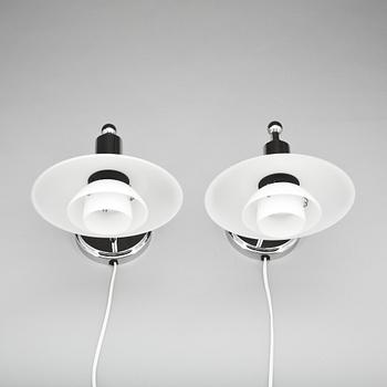 VÄGGLAMPOR, "PH 2/1" Poul Henningsen, för Louis Poulsen, Danmark.