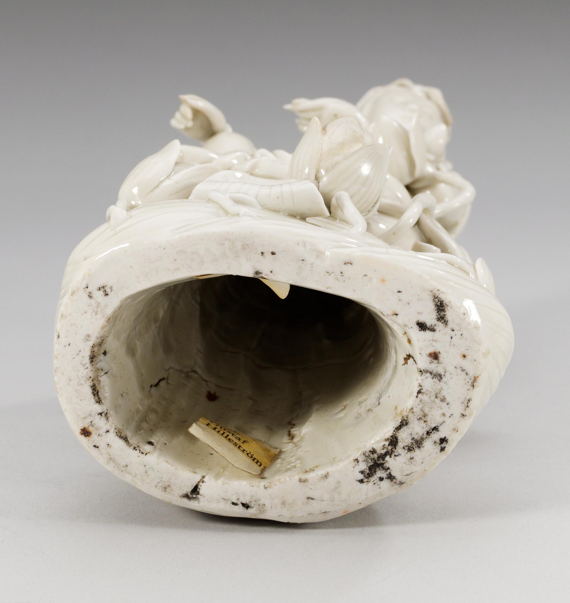 GUANYIN, blanc de chine. Qing dynastin, Kangxi (1662-1722).